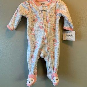 Newborn girl pajamas